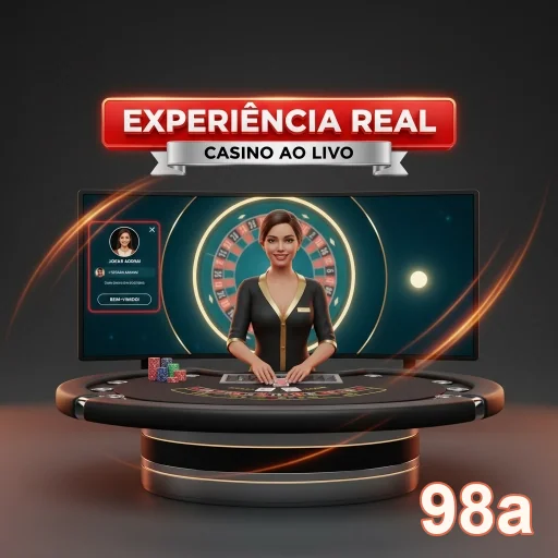 Uma profissional de cassino ao vivo no site 98a.