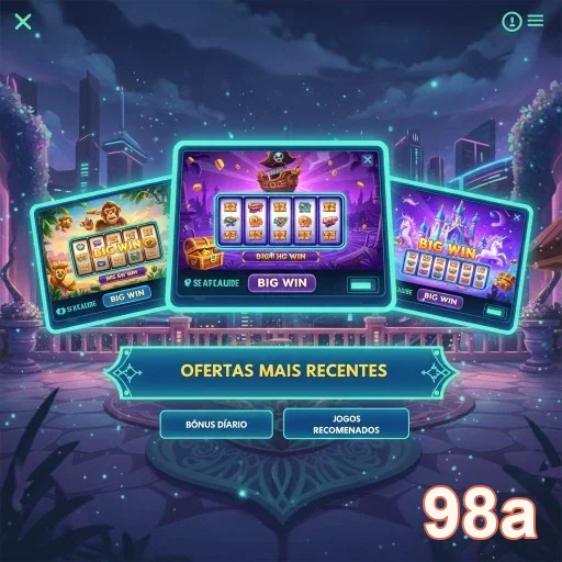 Tela do aplicativo 98a mostrando jogos de cassino com segurança.