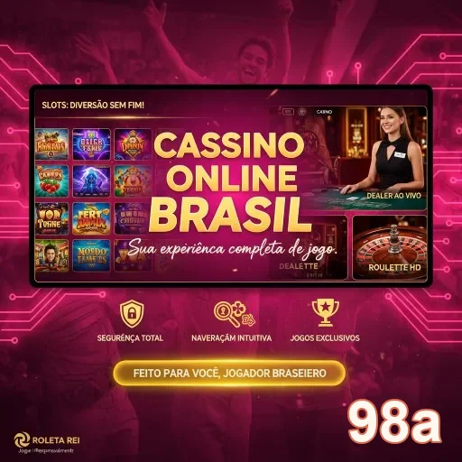 Interface de cassino online Brasil com dealer ao vivo na 98a.