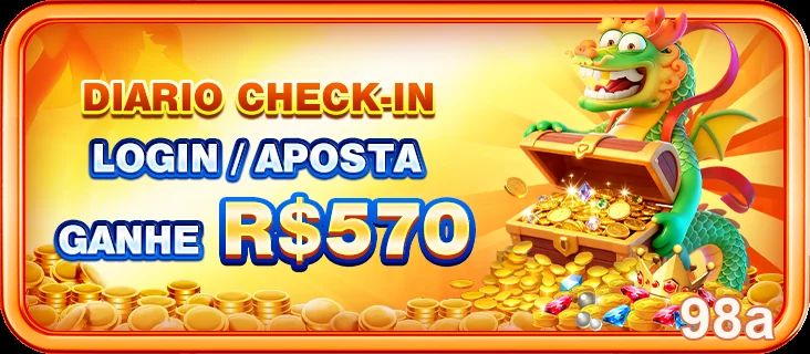Promoção de check-in diário e prêmios na 98a.