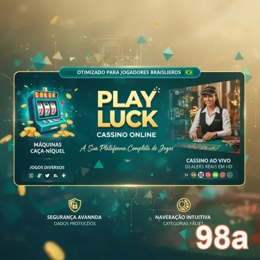 Tela do aplicativo 98a com slots e serviços VIP destacados.